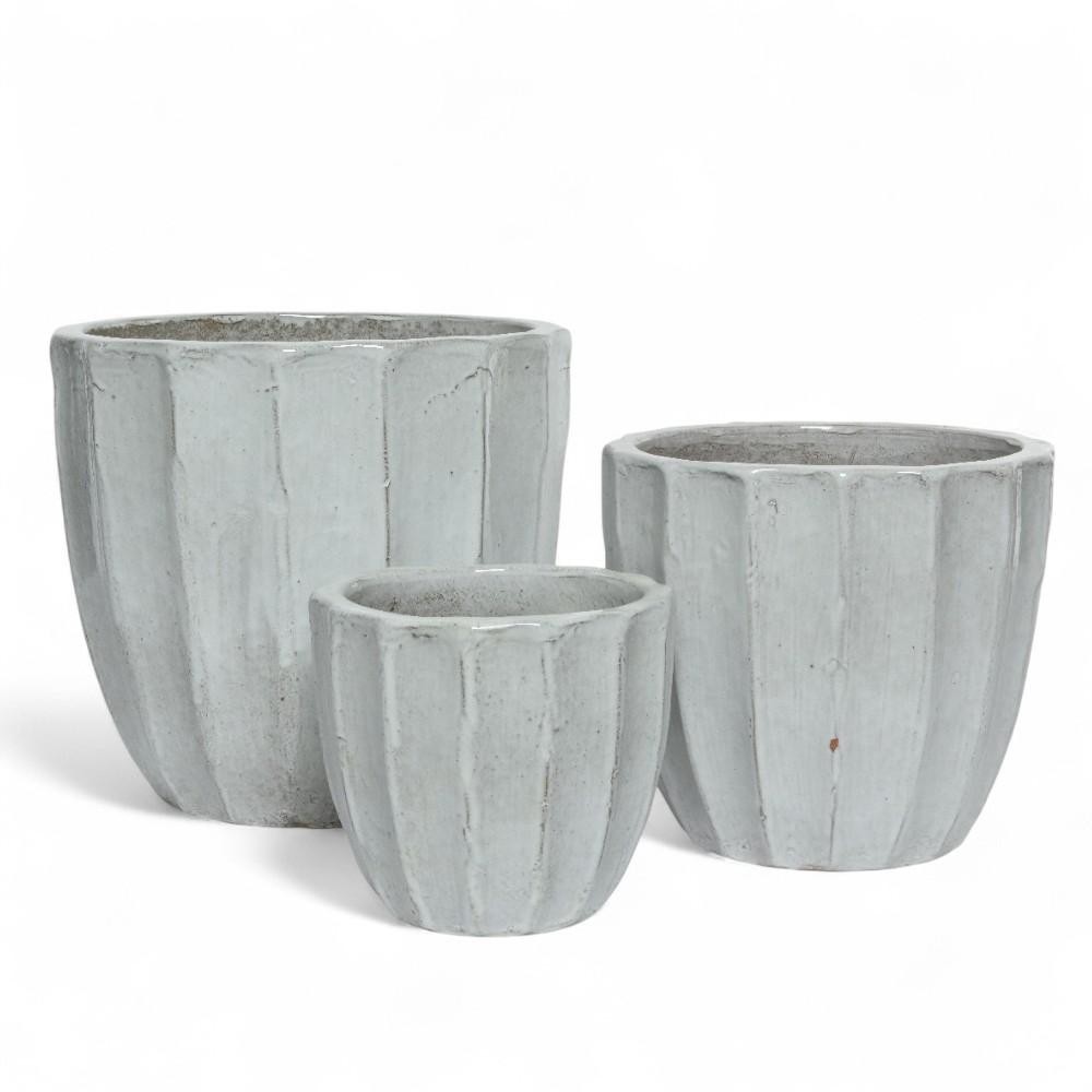 SET 3 VASI TERRACOTTA MAYA H34